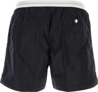 Bottega Veneta Mens Navy Blue Nylon Swimming Shorts Exterior: Lining: Costumi Da Bagno Swimwear