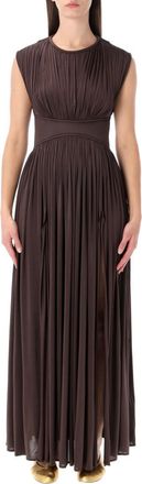 Zimmermann Brown Illuminate Column Maxi Dress