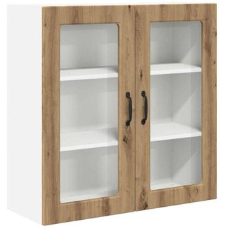 vidaXL Armario de cocina mural Roble artesanal 80 x 31 x 80 cm vidaXL