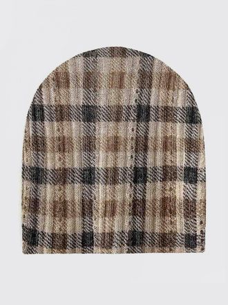 Twinset Cappello Twinset in maglia misto viscosa a quadri