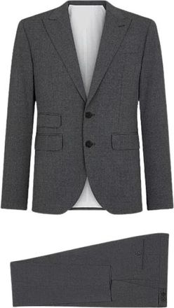 Dsquared2 London Suit - Heren - Business pakken - Grijs - M - Katoen - Kostuums