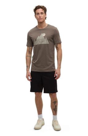 tentree Peak T-Shirt in Timber/creek Stone at Nordstrom, Size Xx-Large