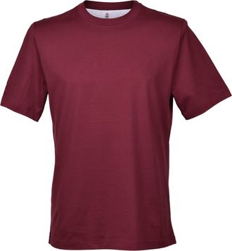 Brunello Cucinelli Multicolor Cotton Mens T-Shirt