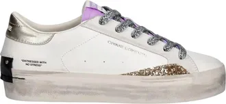 Crime London Dames, Schoenen, Wit, Maat: 38 EU Leer