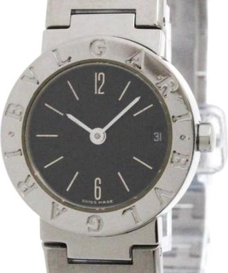 Bulgari Pre-owned Watches, female, Black, Size: ONE SIZE Pre-owned Vintage Watch
