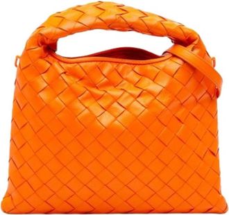 Bottega Veneta Pre-owned Mini Hop - Dames - Vintage Handtas - Oranje - ONE Size - Leer - Vintage
