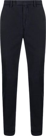 BRIGLIA 1949 America Pocket straight-leg trousers - men - Cotton/Spandex/Elastane/Cotton - 56 - Blue