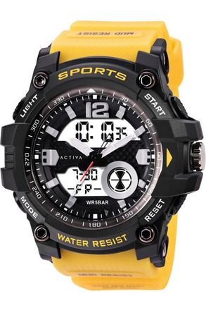Invicta Activa X Invicta Digital ACW497-006 Heren Horloge - Quartz Uurwerk - Plastic met zwarte Wijzerplaat - 54mm