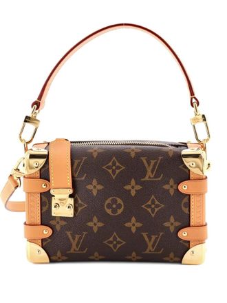 Louis Vuitton Side Trunk Handbag Monogram Canvas PM shoulder bag - Bruin