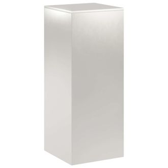 vidaXL Supporto Per Piante Argento 40 X 40 X 100 Cm Acciaio Vidaxl