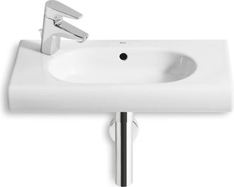 Roca Roca - Lavabo Mural Con Orificio Para Grifer&iacute;a A La Izquierda Meridian Medidas: 600x320 Mm