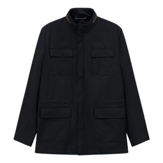 Bugatti Light Jackets, male, Blue, Size: 4XL Light Jacket