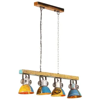 vidaXL Vidaxl Lampada Da Soffitto Industriale 25 W Multicolore 111 Cm E27
