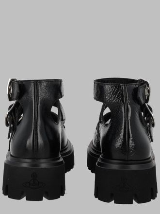 Vivienne Westwood Mary Jane Flats - Black