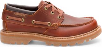 CAT CAT (Caterpillar) Heren Donkerbruine Leren Lage Laarzen - Colorado Bootlaarzen