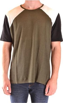 Paolo Pecora T-shirt - Heren - T-shirts - Groen - L - Tops