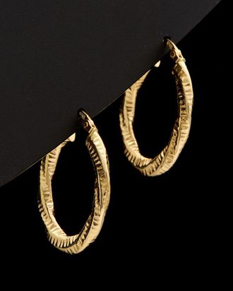 Italian Gold, Inc 14K Italian Gold Twist Hoops