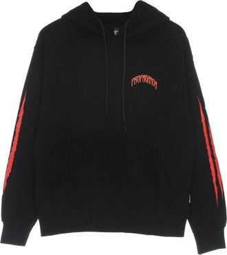 PROPAGANDA Zwarte Lichtgewicht Hoodie Grizzly - Heren - Hoodies - Zwart - XL - Katoen - Hoodies & sweatvesten