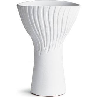 Napa Home & Garden Larson Vase Tall in White at Nordstrom