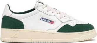 Autry Medalist Basket Sneakers - Heren - Sneakers - Groen - 45 EU - Schoenen