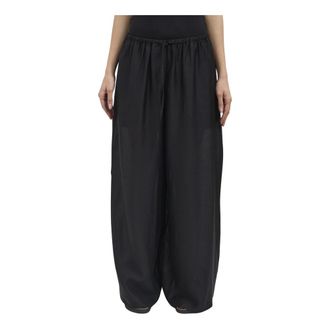 Entire studios Wide Trousers, female, Black, Size: XS Vento Wide-Leg Pants