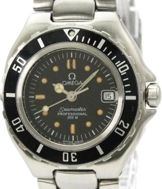 Omega Pre-owned Watches, female, Black, Size: ONE SIZE Pre-owned Seamaster 2880.50 Wristwatch