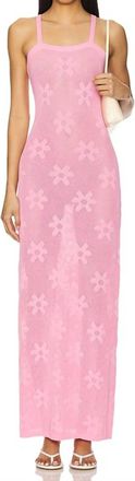 Beach Riot Conrad Maxi Dress In Pink
