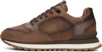 Mazzeltov Schoenen, Heren, Bruin, 44 EU, Su&egrave;de, Beige Su&egrave;de Leren Sneakers