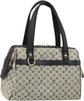 Louis Vuitton Pre-owned Handbags, female, Beige, Size: ONE SIZE Pre-owned Vintage Canvas Handbag