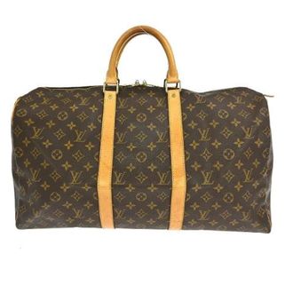 Louis Vuitton Vintage, unisex, Bruin, ONE Size, Pre-owned Canvas Weekendtas