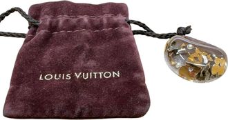 Louis Vuitton Gold Brown Band Ring (Pre-Owned)