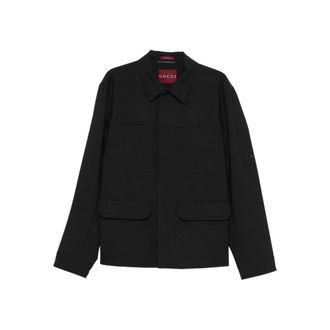 Gucci Wool Shirt Jacket