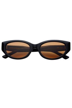 Freyrs Eyewear Ameli Cat Eye Sunglasses in Black at Nordstrom