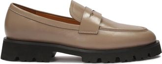 Kazar Chiara Loafers - Dames - Loafers - Beige - 40 EU - Leer - Schoenen