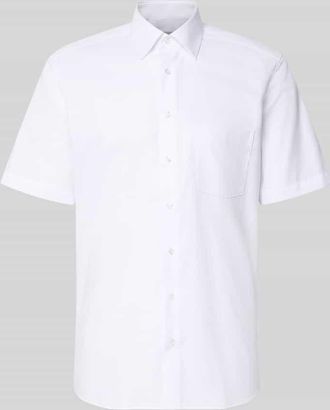 Eterna Regular Fit Business-Hemd aus Baumwolle mit Kentkragen in Weiss, Gr&ouml;&szlig;e 39