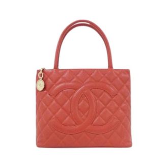 Chanel Pre-owned Vintage Handtas - Dames - Pre-owned - Rood - Maat: ONE Size Leer