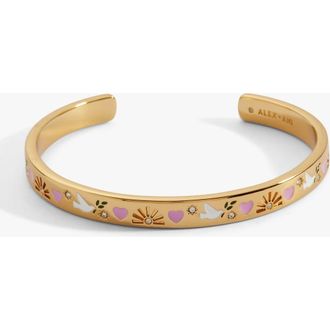 Alex and Ani Pray, Wait and Trust Cuff Bracelet in Gold at Nordstrom