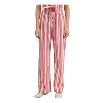 Stine Goya Pantalones de Rayas con Botones - Trousers - Mujer - Multicolor - S