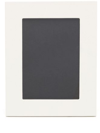 Smythson Cornice per foto media - Bianco