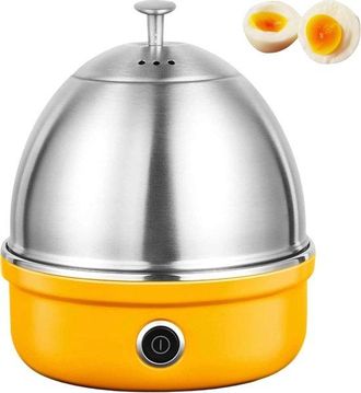 No Brand Cocedor De Huevos El&eacute;ctrico - Electrodom&eacute;stico Para Huevos - Preparaci&oacute;n Del Desayuno - Apagado Autom&aacute;tico - 7 Huevos - Yemas