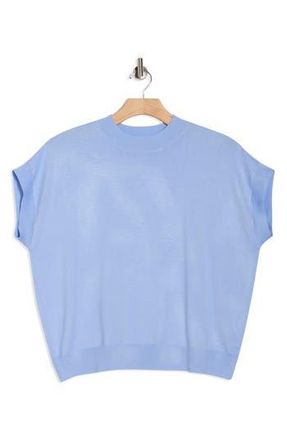 T Tahari Crewneck Shell Sweater in Bluebell at Nordstrom Rack, Size 2X