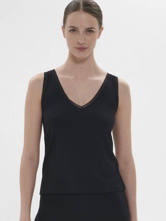 Simone P&eacute;r&egrave;le Aurore Sleeveless Tank In Black