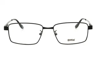 BMW BW5071H Rectangular Metal Eyeglasses - Silver