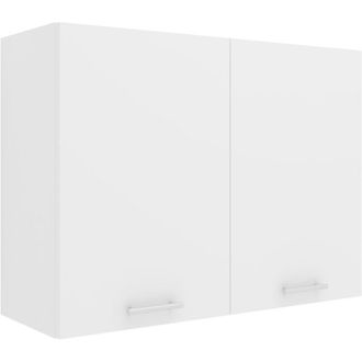 ebuy24 Ebuy24 - Vcm Gabinete De Cocina Colgante Dimensiones Aprox. Al. 60 X An. 80 X T. 31 Cm Gabinete Colgante Con Dos Compartimentos Muebles De Cocina - Es