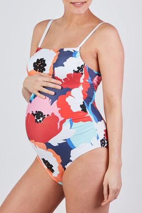 Cache Coeur Poppy Maternity swimsuit in Multicolor at Nordstrom, Size Xx-Large