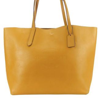 Coach Mustard Leather Tote Bag (Pre-Owned)