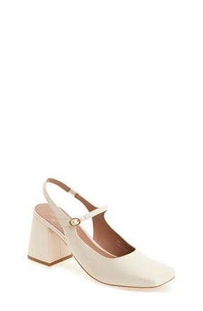 Linea Paolo Madona Mary Jane Pump in Ivory at Nordstrom Rack, Size 10