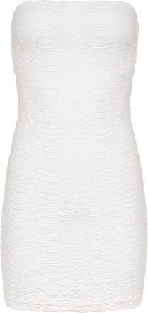 Vix Burke Strapless Cover-Up Minidress in White at Nordstrom, Size X-Small