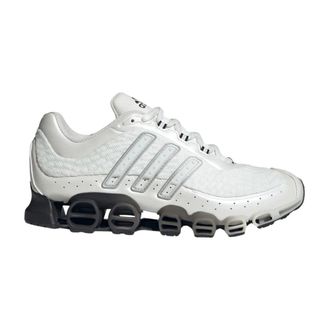 adidas Sneakers Nylon e Pelle - Heren - Hardloopschoenen - Wit - 44 EU - Nylon - Fitness