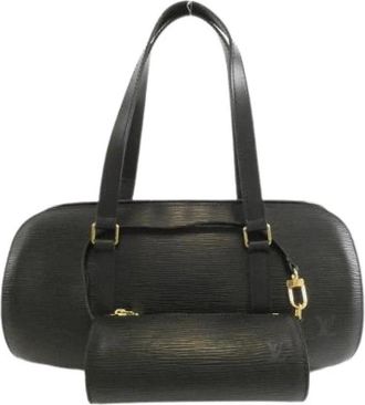 Louis Vuitton Pre-owned Epi Soufflot Bag - Dames - Vintage Handtas - Zwart - ONE Size - Vintage